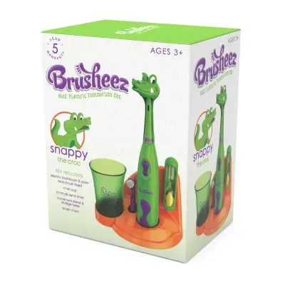 Brusheez Children's Electronic Toothbrush Set – Snappy the Croc