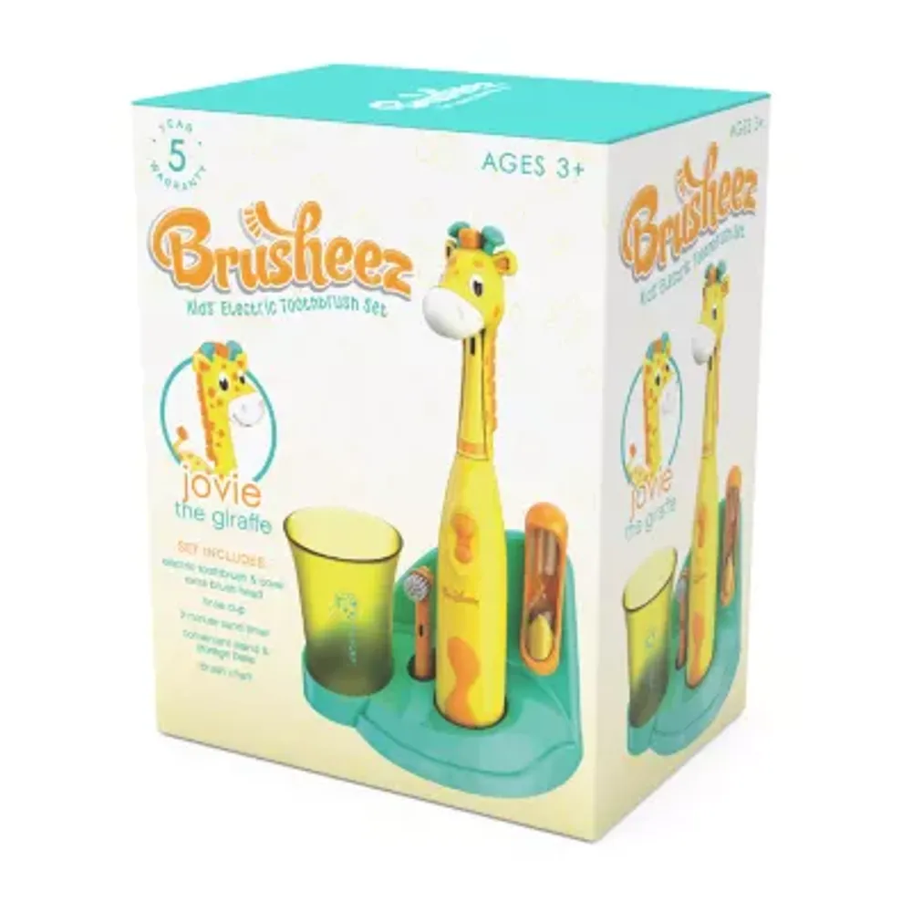 Brusheez Children's Electronic Toothbrush Set – Jovie the Giraffe