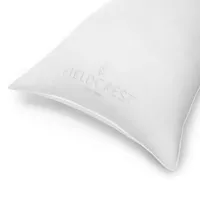Fieldcrest Luxury Sateen Medium Density Antimicrobial  Treated Down Alternative Pillow