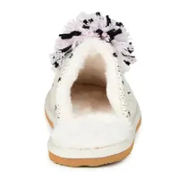 Journee Collection Stardust Womens Slip-On Slippers