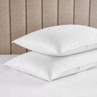 Fieldcrest Luxury Jacquard Medium Density Antimicrobial Treated Down Pillow