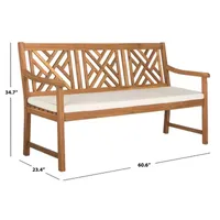 Bradbury Wood Patio Bench