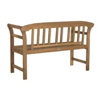 Porterville Acacia Wood Patio Bench