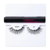 Kiss Lashes Magnetic Liner And Lash Kit Wispy 01