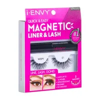 Kiss Lashes Magnetic Liner And Lash Kit Wispy 01