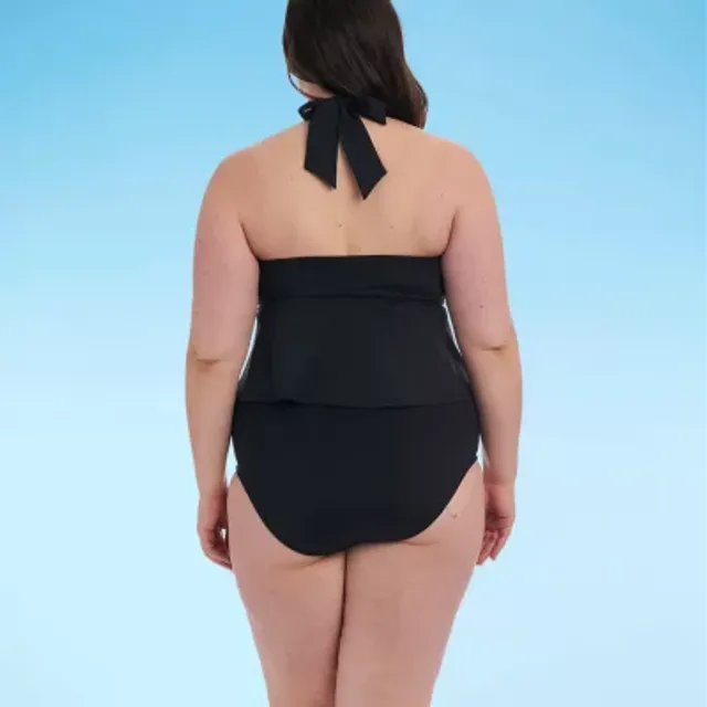 Mynah Bikini Halter Swimsuit Top, Color: Black - JCPenney
