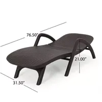 Waverly Lounge Chair 2-pc. Patio Lounge Chair