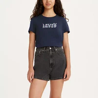 Levi's Womens Crew Neck Short Sleeve Graphic T-Shirt