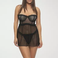 Jezebel Margot Strapless Babydoll Set- 999546