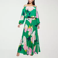 Premier Amour Womens High Rise Maxi Skirt