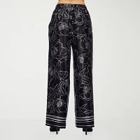 Premier Amour Womens Wide Leg Pull-On Pants