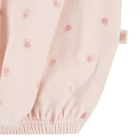 Huggies Baby Girls Crew Neck Long Sleeve 2-pc. Nightgown