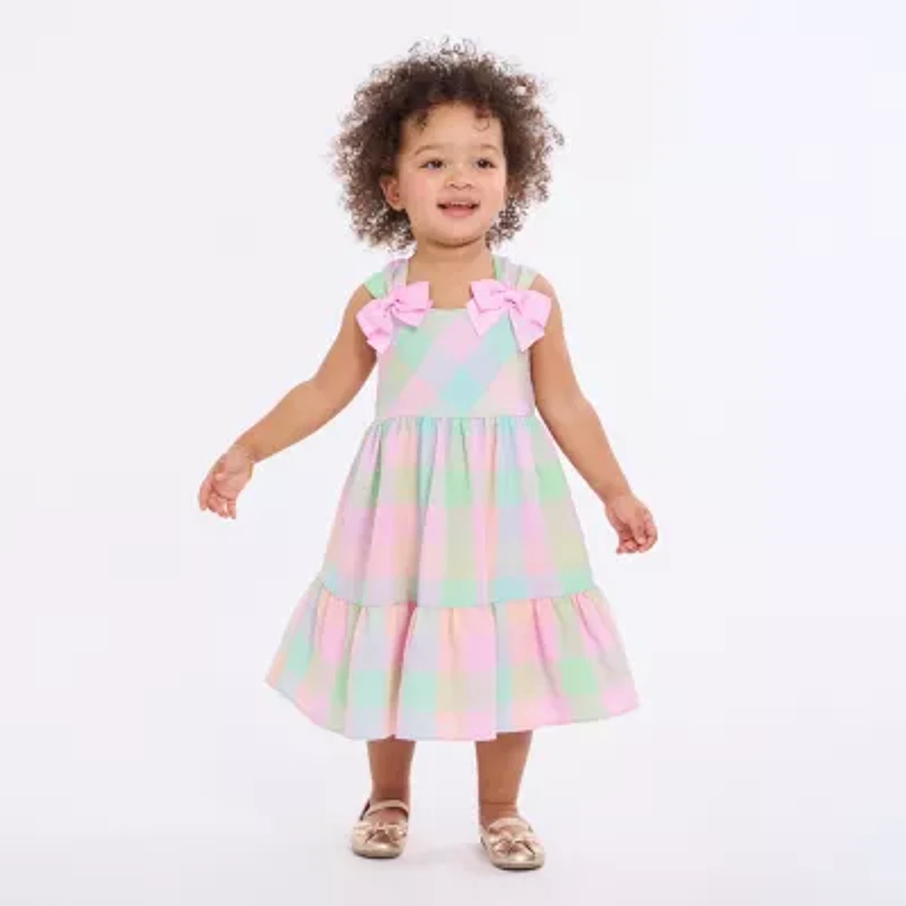 Bonnie Jean Toddler Girls Sleeveless Fit + Flare Dress