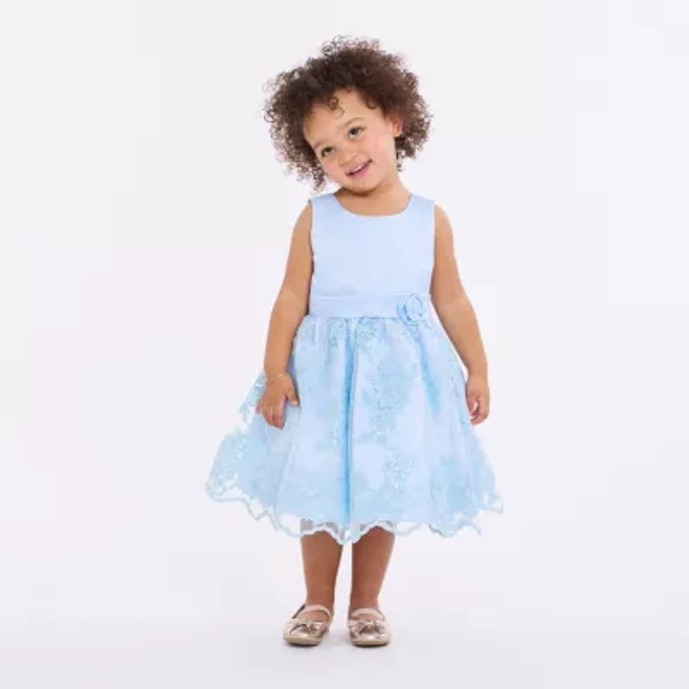 Bonnie Jean Toddler Girls Sleeveless Fit + Flare Dress