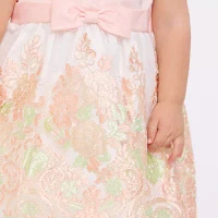 Bonnie Jean Toddler Girls Sleeveless Flower Girl Fit + Flare Dress
