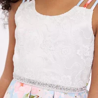 Bonnie Jean Big Girls Sleeveless Fit + Flare Dress