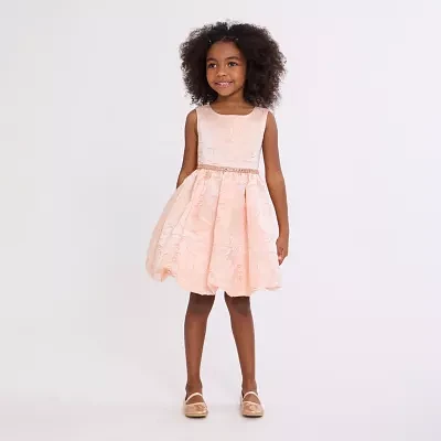 Bonnie Jean Big Girls Sleeveless Fit + Flare Dress