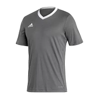 adidas Soccer Mens V Neck Short Sleeve Jersey