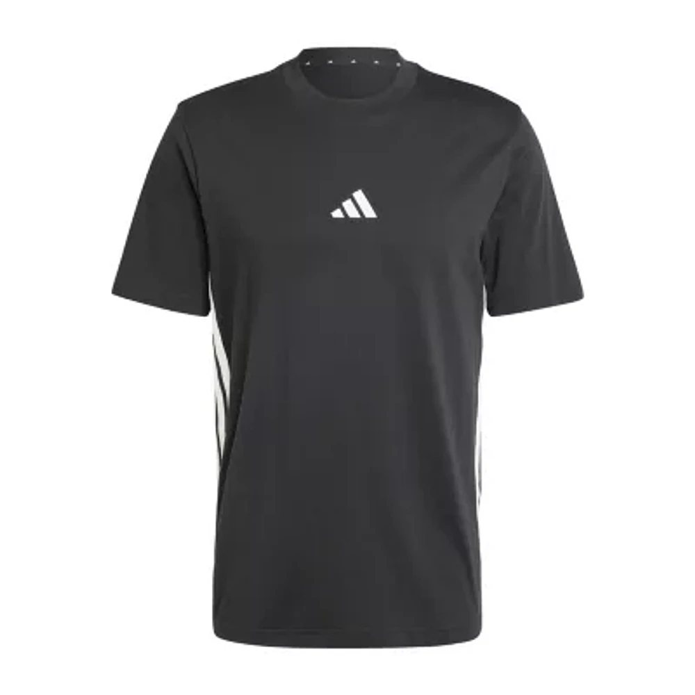 adidas Mens Crew Neck Short Sleeve T-Shirt Big and Tall