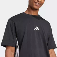 adidas Mens Crew Neck Short Sleeve T-Shirt Big and Tall