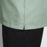Van Heusen Big and Tall Mens Moisture Wicking Regular Fit Short Sleeve Plaid Button-Down Shirt
