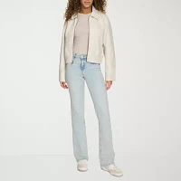 Levi's Faux Leather Midweight Womens Bomber Jacket
