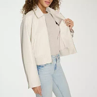Levi's Faux Leather Midweight Womens Bomber Jacket