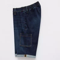 St. John's Bay Womens Mid Rise Seated Wear Bermuda Short