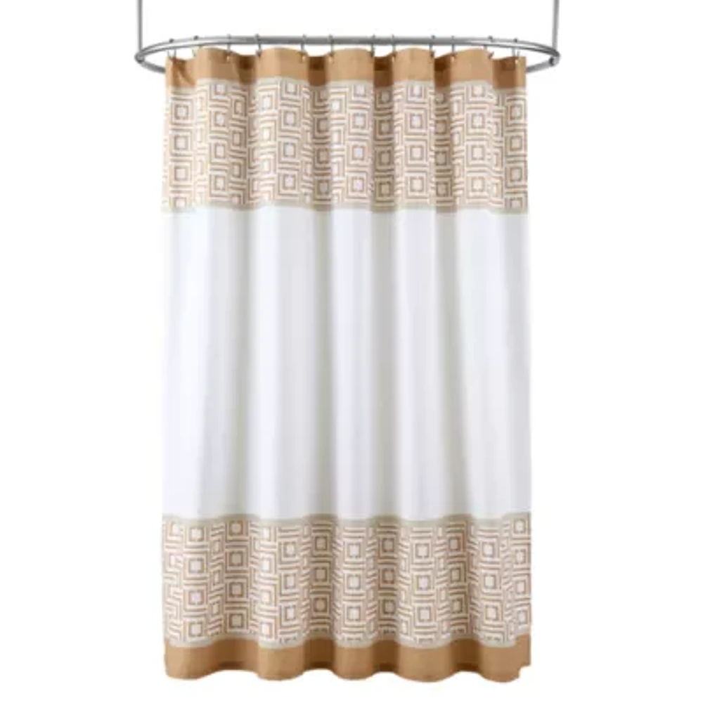 Liz Claiborne Logo Shower Curtain