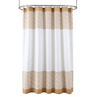 Liz Claiborne Logo Shower Curtain