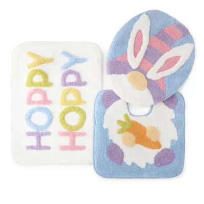 Avanti Hoppy Gnome 3-pc. Bath Rug Set