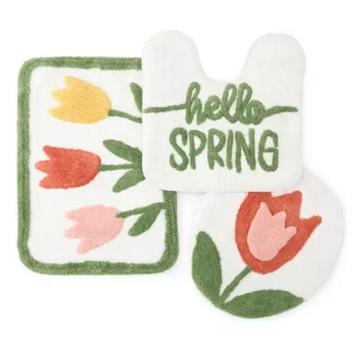 Avanti Hello Spring 3-pc. Rug Sets