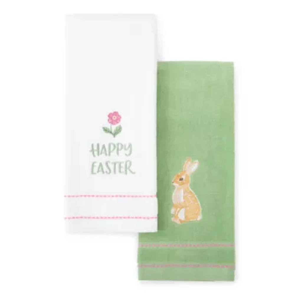 Avanti Happy Easter 2-pc. Hand Towel