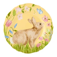 Linden Street Mariposa Garden 4-pc. Stoneware Salad Plate