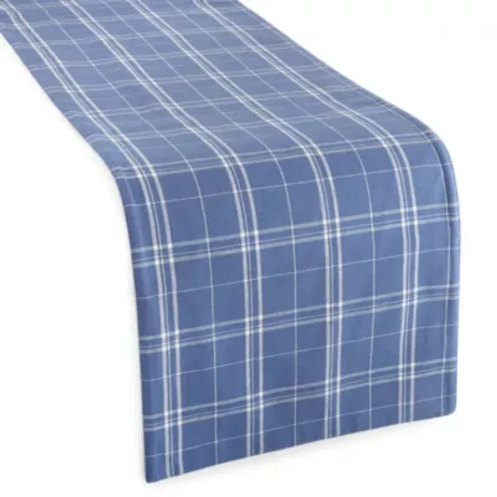 Linden Street Windowpane Table Runner