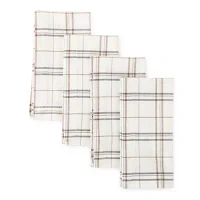 Linden Street Windowpane 4-pc. Napkins