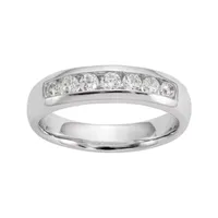 4.5MM 1/ CT. T.W. Natural White Diamond 14K Gold Wedding Band