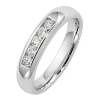 3.5MM / CT. T.W. Mined White Diamond 14K Gold Wedding Band