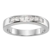 3MM / CT. T.W. Natural White Diamond 14K Gold Wedding Band