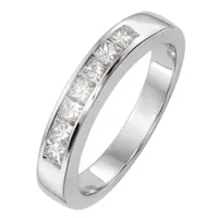 3MM / CT. T.W. Natural White Diamond 14K Gold Wedding Band