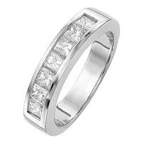 3MM 3/4 CT. T.W. Natural White Diamond 14K Gold Wedding Band