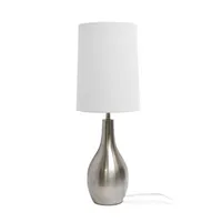 Simple Designs 1 Light Tear Drop Table Lamp