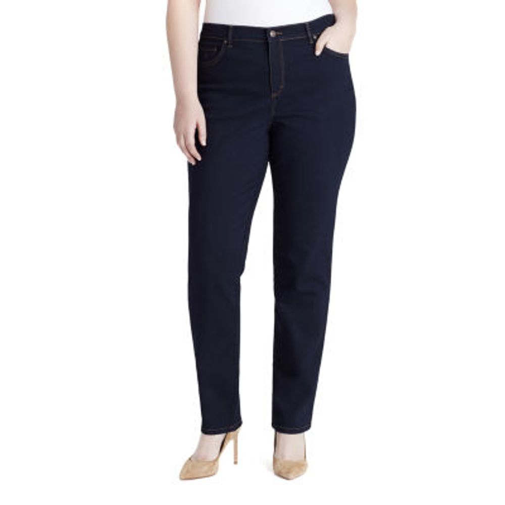 Gloria Vanderbilt® Amanda Classic Plus Women's Straight Leg Jeans