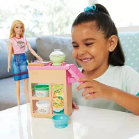 Barbie Noodle Bar Doll And Playset 9-pc. Barbie Doll