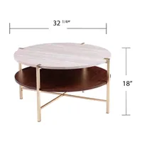 Southern Enterprises Ondstra Coffee Table