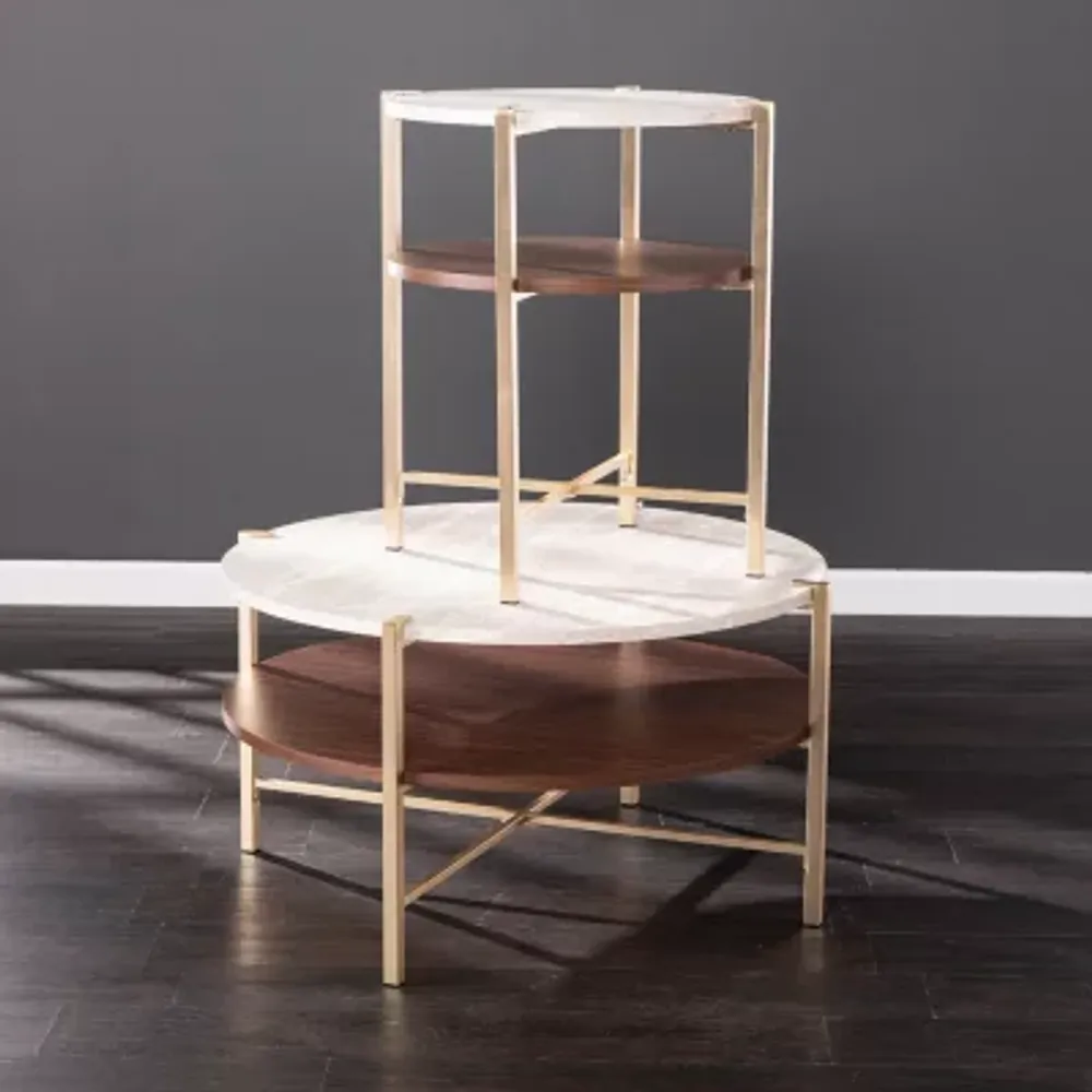 Southern Enterprises Ondstra End Table
