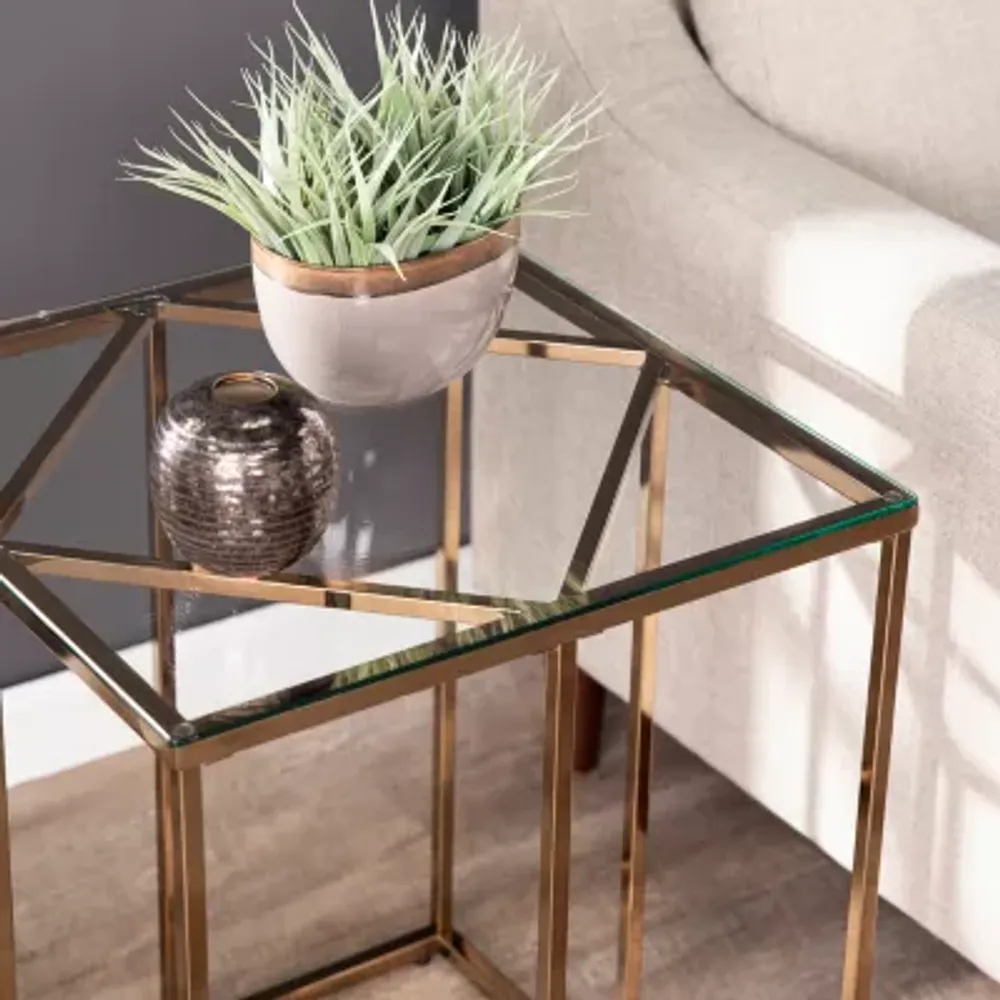 Southern Enterprises Plegi End Table