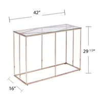 Southern Enterprises Plegi Console Table