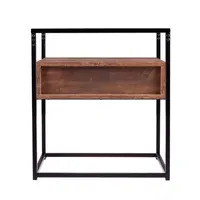 Southern Enterprises Quences Storage 1-Drawer End Table