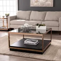 Oodtor Glass-Top Coffee Table